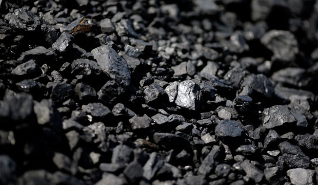 Coal in sun