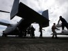 U.S. troops load relief supplies