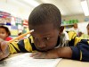 Child studying