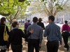 LGBT activists lobby Senators.