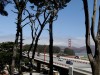 Cars drive along Presidio Parkway in San Francisco