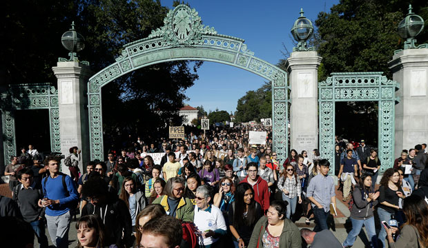 Campus protest