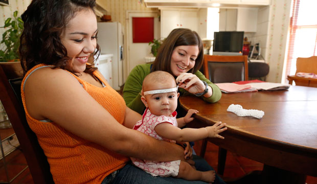 baby mother home visit