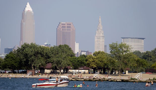 Lake Erie beach