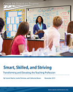 Teacher and students in classroom