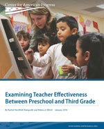 Examining Teacher Effectiveness Between Preschool and Third Grade