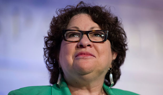 U.S. Supreme Court Justice Sonia Sotomayor gives a talk in Washington, D.C., on June 1, 2016.